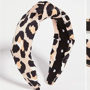 Lele Sadoughi silk, knotted headband. Perfect condition.